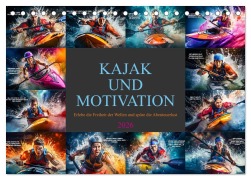 Cover-Bild zum Titel 'Kajak und Motivation (Tischkalender 2026 DIN A5 quer), CALVENDO Monatskalender' von 'Dirk Meutzner'