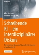 Cover-Bild zum Titel 'Schreibende KI -- ein interdisziplinärer Diskurs' von ''