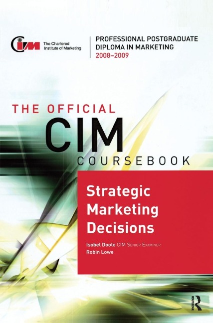 The Official CIM Coursebook - Isobel Doole, Robin Lowe