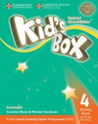 Cover-Bild zum Titel 'Kid's Box Level 4 Activity Book with Online Resources British English' von 'Caroline Nixon, Michael Tomlinson'