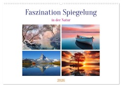 Faszination Spiegelung - in der Natur (Wandkalender 2026 DIN A2 quer), CALVENDO Monatskalender - Susan Michel