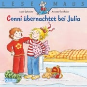 Cover-Bild zum Titel 'LESEMAUS: Conni übernachtet bei Julia' von 'Liane Schneider'