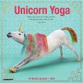 Unicorn Yoga 2025 7 X 7 Mini Wall Calendar - Willow Creek Press