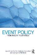 Cover-Bild zum Titel 'Event Policy' von 'Malcolm Foley, David Mcgillivray, Gayle McPherson'