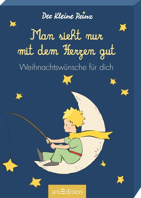 Man sieht nur mit dem Herzen gut. Weihnachtswünsche für dich - 