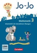 Cover-Bild zum Titel 'Jo-Jo Mathematik 3. Schuljahr - Allgemeine Ausgabe - Arbeitsheft mit interaktiven Übungen auf scook.de und CD-ROM' von 'Joachim Becherer, Heike Keller, Tanja Wolf-Gozdowski, Andrea Schulz, Martin Gmeiner'