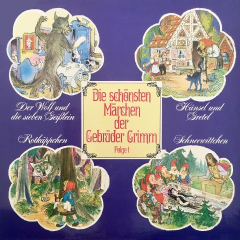 Der Wolf und die sieben Geißlein / Hänsel und Gretel / Rotkäppchen / Schneewittchen - Gebrüder Grimm, Ingeborg Walther