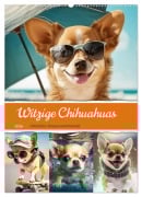 Cover-Bild zum Titel 'Witzige Chihuahuas. Glückliche Temperamentbündel (Wandkalender 2026 DIN A2 hoch), CALVENDO Monatskalender' von 'Rose Hurley'