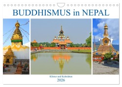 Cover-Bild zum Titel 'BUDDHISMUS in NEPAL (Wandkalender 2026 DIN A4 quer), CALVENDO Monatskalender' von 'Ulrich Senff'
