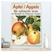 Cover-Bild zum Titel 'Äpfel/Appels. Alte ostfriesische Sorten (hochwertiger Premium Wandkalender 2026 DIN A2 hoch), Kunstdruck in Hochglanz' von 'Jost Galle'