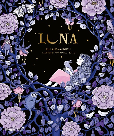 Luna - Ein Ausmalbuch - 