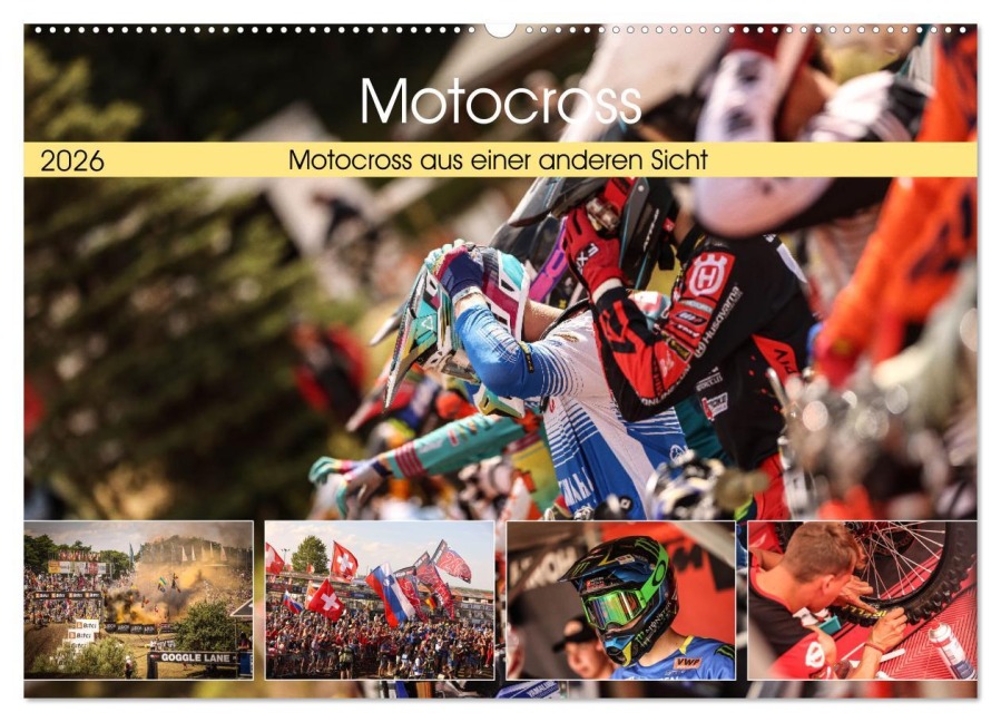 Motocross aus einer anderen Sicht (Wandkalender 2026 DIN A2 quer), CALVENDO Monatskalender - Arne Fitkau Fotografie & Design