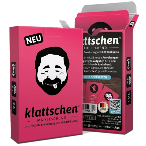DENKRIESEN - klattschen® - Mädelsabend - "Das wahrscheinlich beste Trinkspiel aller Zeiten" - 