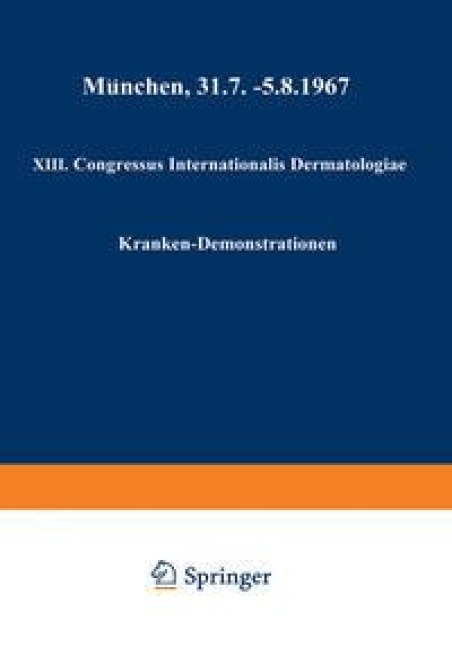 XIII. Congressus Internationalis Dermatologiae - 