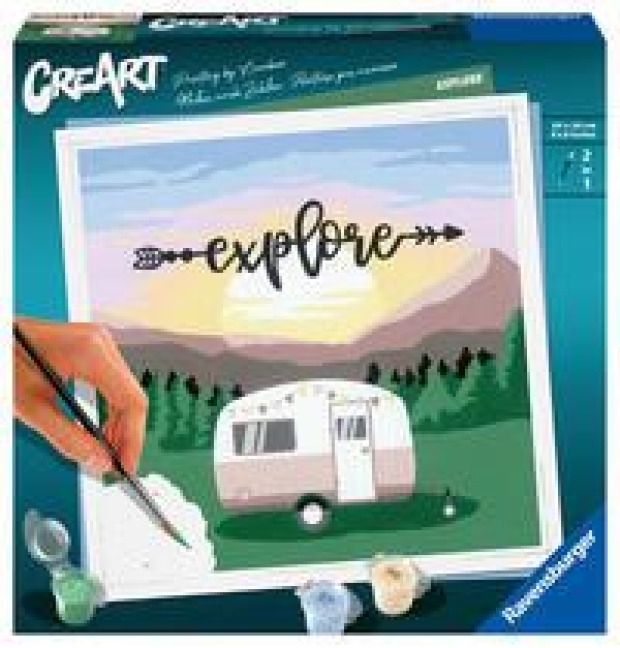 Ravensburger Malen nach Zahlen 20271 - Explore - ab 12 Jahren - 
