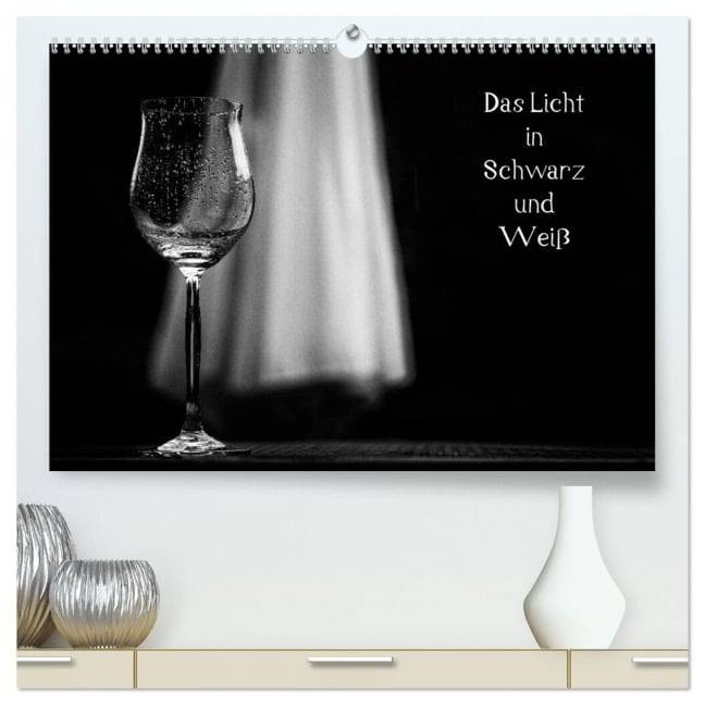 Das Licht in Schwarz und Weiß (hochwertiger Premium Wandkalender 2026 DIN A2 quer), Kunstdruck in Hochglanz - Andreas Klesse