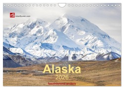 Cover-Bild zum Titel 'Alaska 2026 - faszinierend anders (Wandkalender 2026 DIN A4 quer), CALVENDO Monatskalender' von 'Uwe Bergwitz'