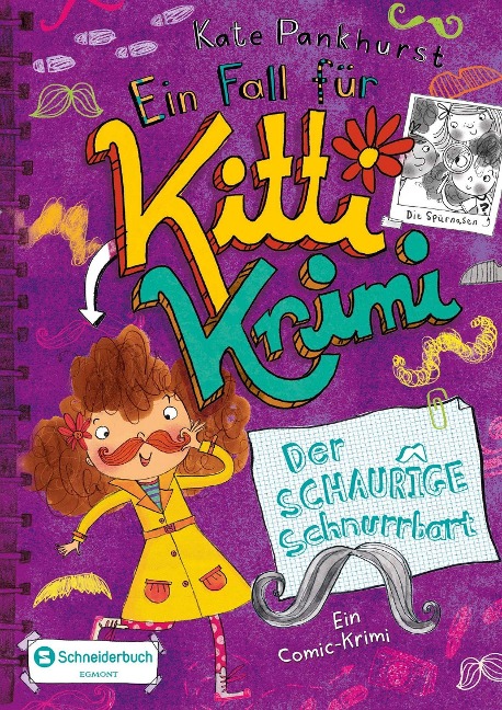 Ein Fall für Kitti Krimi 8. Der Schaurige Schnurrbart - Kate Pankhurst