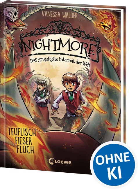 Nightmore - Das gruseligste Internat der Welt (Band 3) - Teuflisch fieser Fluch - Vanessa Walder
