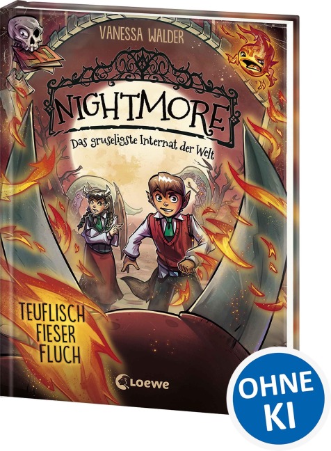 Nightmore - Das gruseligste Internat der Welt (Band 3) - Teuflisch fieser Fluch - Vanessa Walder