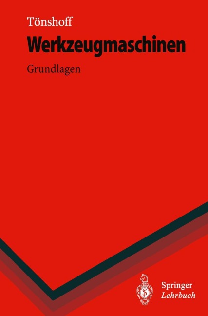 Werkzeugmaschinen - Hans K. Tönshoff