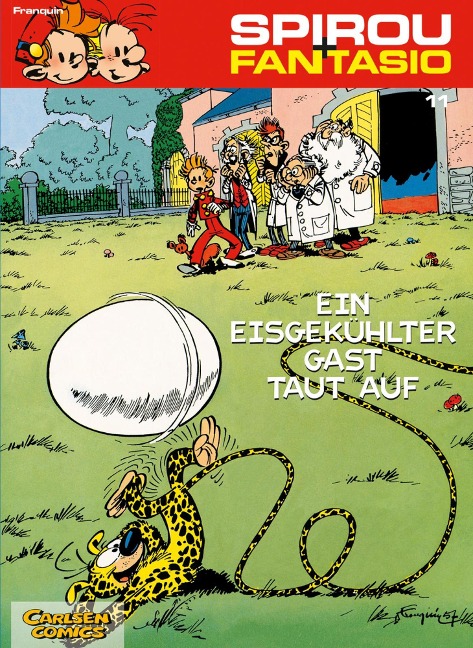 Spirou und Fantasio 11: Ein eisgekühlter Gast taut auf - André Franquin