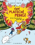 Cover-Bild zum Titel 'Puff! Platsch! Peng! Mit 52 Experimenten durch das Jahr' von 'Saralisa Volm'