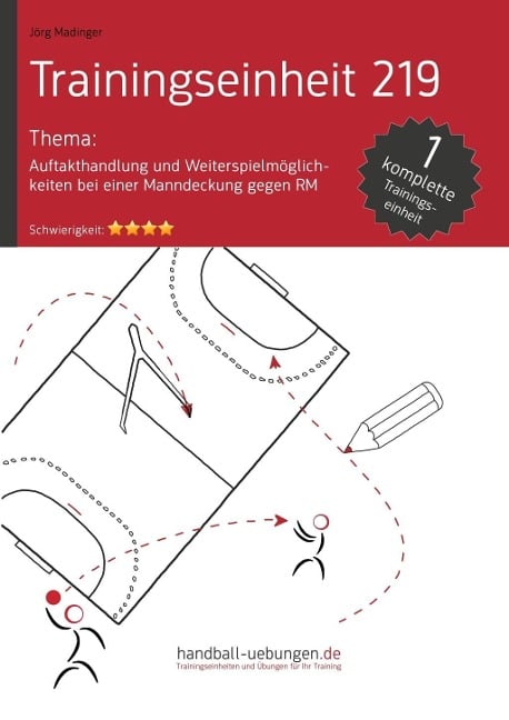 Auftakthandlung und Weiterspielmöglichkeiten bei einer Manndeckung gegen RM (TE 219) - Jörg Madinger