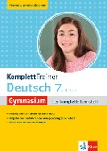 Cover-Bild zum Titel 'Klett KomplettTrainer Gymnasium Deutsch 7. Klasse' von ''