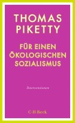 Cover-Bild zum Titel 'Für einen ökologischen Sozialismus' von 'Thomas Piketty'