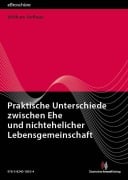 Cover-Bild zum Titel 'Praktische Unterschiede zwischen Ehe und nichtehelicher Lebensgemeinschaft - eBroschüre (PDF)' von 'Wolfram Viefhues'