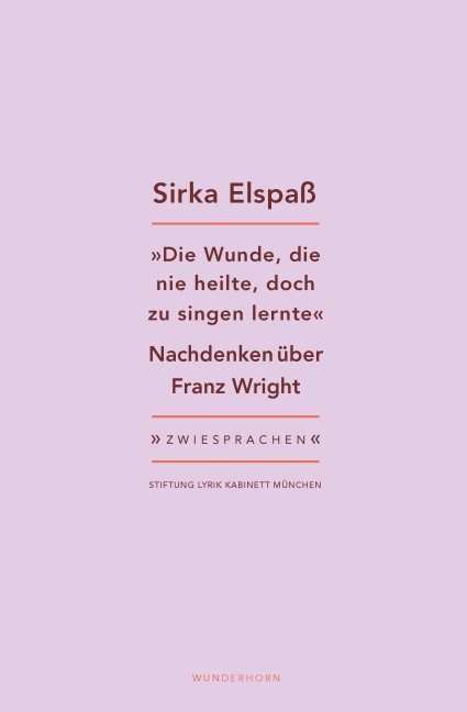 Die Wunde, die nie heilte, doch zu singen lernte - Sirka Elspaß