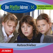 Cover-Bild zum Titel 'Die Pfefferkörner. Autoschieber' von 'Silja Clemens, Anja Jabs, Andrea Katzenberger, Katharina Mestre, Jörg A. Reiter'