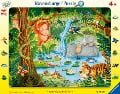 Dschungelbewohner - Puzzle mit 24 Teilen - 