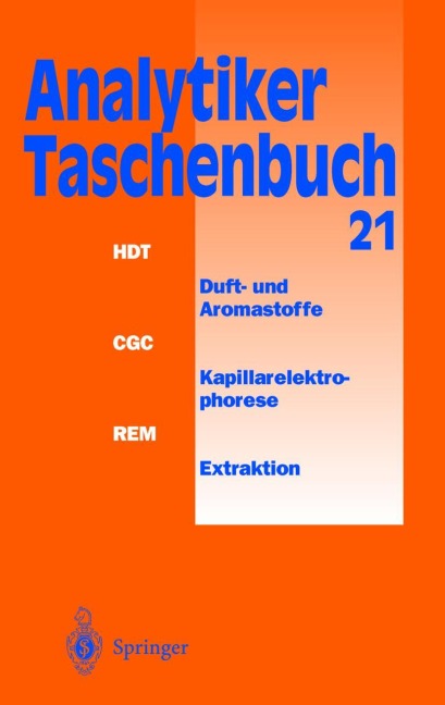 Analytiker-Taschenbuch - Helmut Günzler, Günter Tölg, I. Lüderwald, Walter Huber, A. Müfit Bahadir