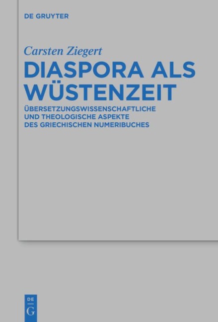 Diaspora als Wüstenzeit - Carsten Ziegert