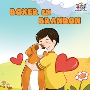 Cover-Bild zum Titel 'Boxer en Brandon (Dutch Language Children's Story)' von 'Kidkiddos Books, Inna Nusinsky'
