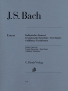 Cover-Bild zum Titel 'Italienisches Konzert, Französische Ouverture, Vier Duette, Goldberg-Variationen' von 'Johann Sebastian Bach'