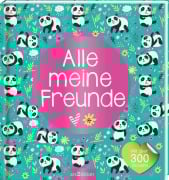 Cover-Bild zum Titel 'Alle meine Freunde - Panda | Mit über 300 Stickern' von ''
