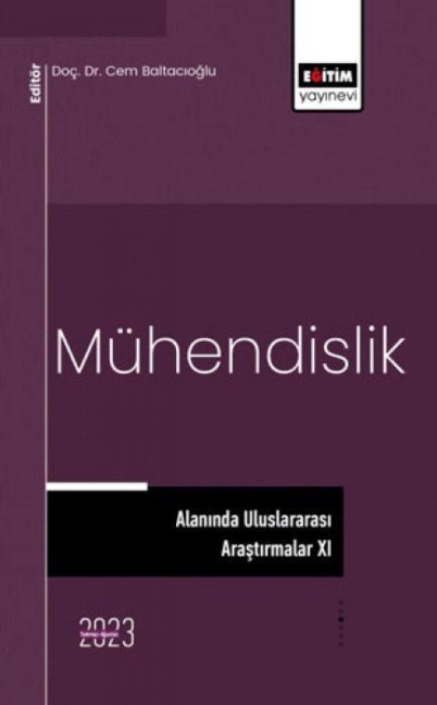 Mühendislik Alaninda Uluslararasi Arastirmalar - 11 - Cem Baltacioglu