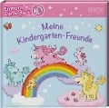 Cover-Bild zum Titel 'Einhorn Glitzerglück - Meine Kindergarten-Freunde' von ''
