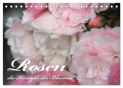 Cover-Bild zum Titel 'Rosen, die Königin der Blumen (Tischkalender 2026 DIN A5 quer), CALVENDO Monatskalender' von 'VogtArt VogtArt'