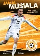 Cover-Bild zum Titel 'Jamal Musiala. Mein Start bei den Bayern' von 'Jamal Musiala, Julien Wolff'