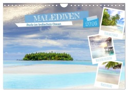 Cover-Bild zum Titel 'Malediven, Perle im Indischen Ozean (Wandkalender 2026 DIN A4 quer), CALVENDO Monatskalender' von 'Tilo Grellmann Photography'