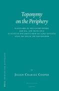 Cover-Bild zum Titel 'Toponymy on the Periphery' von 'Julien Charles Cooper'