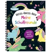 Cover-Bild zum Titel 'Kritzel-Kratzel-Buch Meine Schulfreunde (Einhörner)' von ''