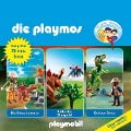 Die Playmos - Das Original Playmobil Hörspiel, Die große Dino-Box, Folgen 3, 17, 30 - David Bredel, Florian Fickel, Simon X. Rost
