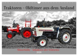 Cover-Bild zum Titel 'Traktoren - Oldtimer aus dem Ausland (Wandkalender 2026 DIN A3 quer), CALVENDO Monatskalender' von 'Claudia Kleemann'