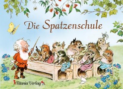 Cover-Bild zum Titel 'Die Spatzenschule' von 'Rose Pflock'