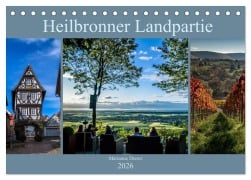 Cover-Bild zum Titel 'Heilbronner Landpartie (Tischkalender 2026 DIN A5 quer), CALVENDO Monatskalender' von 'Marianne Drews'